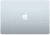 Ноутбук Apple MacBook Air A3241 M4 10 core 16Gb SSD256Gb/10 core GPU 15.3" Liquid Retina (2880x1864) macOS lt.blue WiFi BT Cam (Z1HD000VB(MC7A4)) - купить недорого с доставкой в интернет-магазине