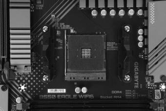 Материнская плата Gigabyte B550 EAGLE WIFI6 Soc-AM4 AMD B550 4xDDR4 ATX AC`97 8ch(7.1) GbLAN RAID+HDMI - купить недорого с доставкой в интернет-магазине