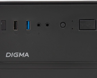 Корпус Digma DCC-MD301 черный без БП ATX 1x80mm 4x120mm 1xUSB2.0 1xUSB3.0 audio - купить недорого с доставкой в интернет-магазине