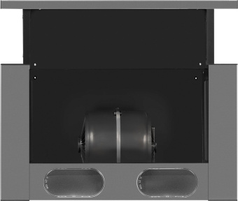 Вытяжка встраиваемая Weissgauff TEL 500 X нержавеющая сталь управление: кнопочное (1 мотор) - купить недорого с доставкой в интернет-магазине
