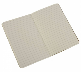 Блокнот Moleskine CAHIER JOURNAL QP411 Pocket 90x140мм обложка картон 64стр. линейка бежевый (3шт) - купить недорого с доставкой в интернет-магазине