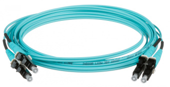 Патч-корд Panduit FX2ELLNLNSNM003 2x50/125 OM3 LC дуплекс-LC дуплекс 3м LSZH аквамарин - купить недорого с доставкой в интернет-магазине
