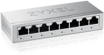 Коммутатор Zyxel GS-108BV5-EU0101F (L2) 8x1Гбит/с неуправляемый - цена, купить или заказать с доставкой в интернет-магазине Коммутатор Zyxel GS-108BV5-EU0101F (L2) 8x1Гбит/с неуправляемый - купить недорого с доставкой в интернет-магазине