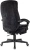 Кресло руководителя Бюрократ T-9950MSG-F Fabric черный Light-20 крестов. пластик подст.для ног - купить недорого с доставкой в интернет-магазине