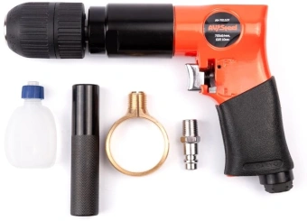 Дрель прямая Av Steel AV-701107 114л/мин патр.:быстрозажимной оранжевый/черный - купить недорого с доставкой в интернет-магазине