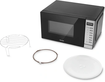 Микроволновая Печь Rondell RDE-MW203 20л. 700Вт черный/серебристый - купить недорого с доставкой в интернет-магазине