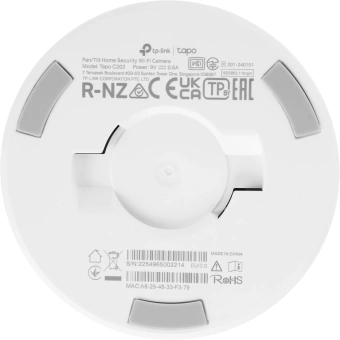 Камера видеонаблюдения IP TP-Link Tapo C202 Wi-Fi 3.83-3.83мм цв. корп.:белый - купить недорого с доставкой в интернет-магазине