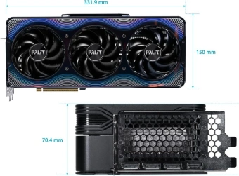 Видеокарта Palit PCI-E RTX5090 GAMEROCK OC NVIDIA GeForce RTX 5090 32Gb 512bit GDDR7 2017/28000 HDMIx1 DPx3 HDCP Ret - купить недорого с доставкой в интернет-магазине