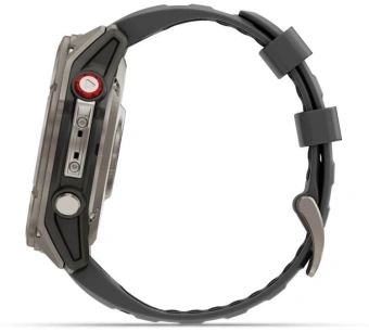 Смарт-часы Garmin Fenix 8 Pro 51мм 1.4" AMOLED корп.серебристый рем.черный разм.брасл.:127-225мм (010-03199-11) - купить недорого с доставкой в интернет-магазине