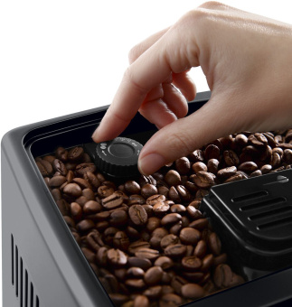 Кофемашина Delonghi Dinamica Plus ECAM380.85.SB 1450Вт серебристый/черный - купить недорого с доставкой в интернет-магазине