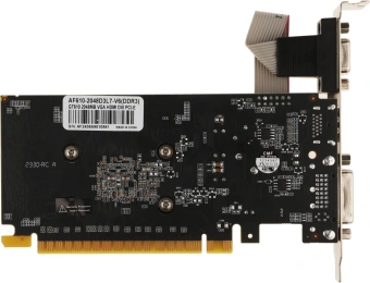 Видеокарта Afox PCI-E AF610-2048D3L7-V6 NVIDIA GeForce GT 610 2Gb 64bit GDDR3 810/1333 DVIx1 HDMIx1 CRTx1 HDCP Ret - купить недорого с доставкой в интернет-магазине