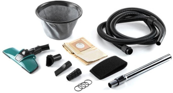 Строительный пылесос Hammer Flex PIL20A 1400Вт (уборка: сухая/влажная) зеленый - купить недорого с доставкой в интернет-магазине