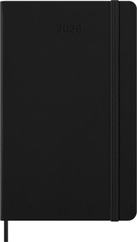 Еженедельник Moleskine CLASSIC WKLY VERTICAL Large 130х210мм 144стр. черный - купить недорого с доставкой в интернет-магазине