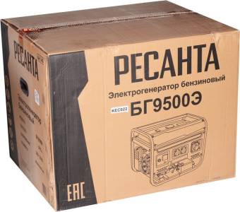 Генератор Ресанта БГ 9500 Э 8кВт - купить недорого с доставкой в интернет-магазине