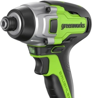 Винтоверт Greenworks GD24ID3 аккум. патрон:шестигр.1/4" (3802807CUB) - купить недорого с доставкой в интернет-магазине
