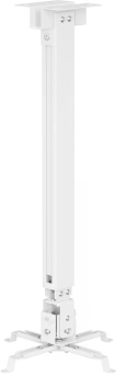 Кронштейн для проектора Cactus CS-VM-PRE02-WT белый макс.20кг настенный и потолочный поворот и наклон - купить недорого с доставкой в интернет-магазине