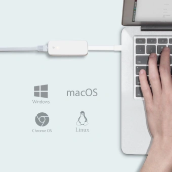 Сетевой адаптер Gigabit Ethernet TP-Link UE300C USB Type-C - купить недорого с доставкой в интернет-магазине