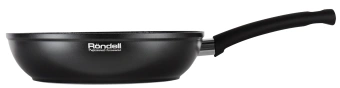 Сковорода Rondell Mustang RDA-599 круглая 28см покрытие: Xylan Plus ручка несъемная (без крышки) черный - купить недорого с доставкой в интернет-магазине