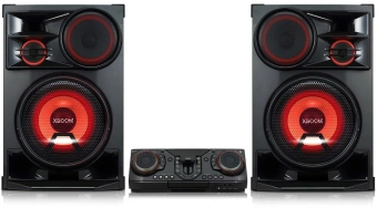 Минисистема LG CL98-FS черный 3500Вт FM USB BT - купить недорого с доставкой в интернет-магазине