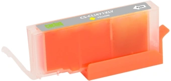 Картридж струйный Cactus CS-CLI471XLY CLI-471XL Y желтый (10.8мл) для Canon TS5040/MG5740/MG6840/MG7740 с чипом - купить недорого с доставкой в интернет-магазине