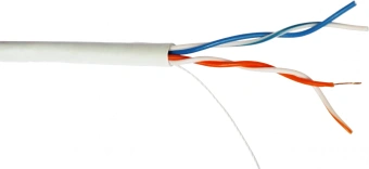 Кабель информационный Lanmaster TWT-5EUTP2-LSZH кат.5E UTP 2 пары 24AWG LSZH внутренний 305м белый - купить недорого с доставкой в интернет-магазине