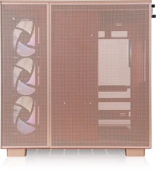 Корпус Thermaltake View 380 XL TG ARGB Gravel Sand коричневый без БП ATX 5x120mm 2x140mm 2xUSB3.0 audio bott PSU - купить недорого с доставкой в интернет-магазине