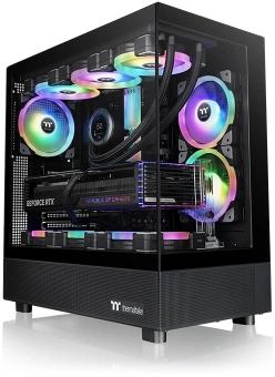 Корпус Thermaltake View 270 TG ARGB черный без БП ATX 9x120mm 5x140mm 1x200mm 2xUSB3.0 audio bott PSU - купить недорого с доставкой в интернет-магазине