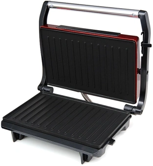 Сэндвичница Kitfort КТ-1609 Panini Maker 640Вт красный/черный - купить недорого с доставкой в интернет-магазине