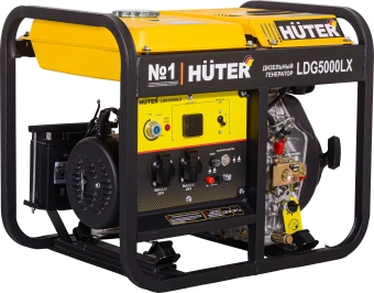 Генератор Huter LDG 5000LX 3.3кВт - купить недорого с доставкой в интернет-магазине