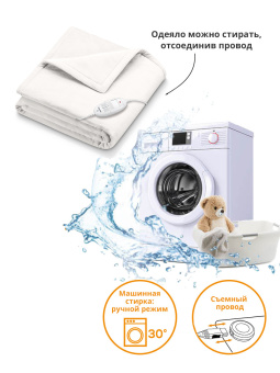 Электрическое одеяло для тела Beurer HD75 Cosy 100Вт (424.16) - купить недорого с доставкой в интернет-магазине