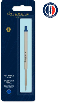 Стержень шариковый Waterman Standard Maxima (CWS0944490) M 1мм синие чернила блистер - купить недорого с доставкой в интернет-магазине