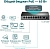 Коммутатор TP-Link TL-SF1009P 9x100Мбит/с 8PoE+ 65W неуправляемый