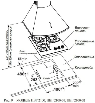 Газовая варочная поверхность Gefest ПВГ 2100-02 К32 белый - купить недорого с доставкой в интернет-магазине