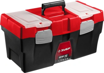 Ящик для инструментов Зубр Master 38323-23 50л красный/черный - купить недорого с доставкой в интернет-магазине