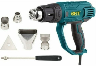 Технический фен FIT HG-2003 2000Вт темп.350/600С (80612) - купить недорого с доставкой в интернет-магазине