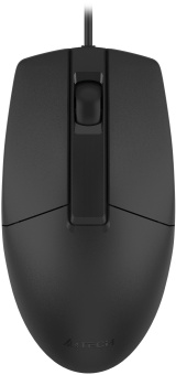Мышь A4Tech OP-335S черный оптическая (1200dpi) silent USB (3but) - купить недорого с доставкой в интернет-магазине
