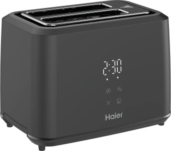 Тостер Haier HT-503 930Вт черный - купить недорого с доставкой в интернет-магазине