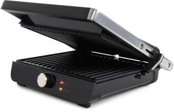 Электрогриль Hyundai HYG-2044 2000Вт черный/черный - купить недорого с доставкой в интернет-магазине