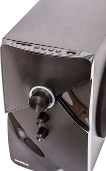 Минисистема Supra SMB-290 черный 60Вт FM USB BT SD - купить недорого с доставкой в интернет-магазине