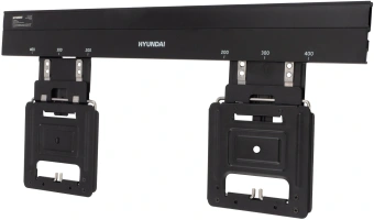 Кронштейн для телевизора Hyundai SL-X3 черный 32"-65" макс.75кг настенный фиксированный - купить недорого с доставкой в интернет-магазине