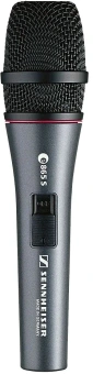 Микрофон проводной Sennheiser E 865-S черный - купить недорого с доставкой в интернет-магазине