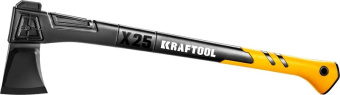 Топор Kraftool X25 большой черный/желтый (20660-25) - купить недорого с доставкой в интернет-магазине