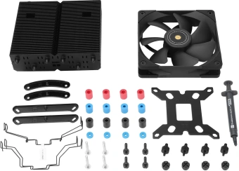 Устройство охлаждения(кулер) Thermalright SI-100-BL Soc-AM5/AM4/1151/1200/2066/1700 Al Ret - купить недорого с доставкой в интернет-магазине