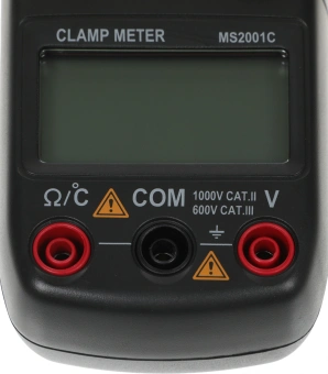Клещи токоизмерительные Mastech MS2001C цифр. измер.ток:переменный черный (13-1310) - купить недорого с доставкой в интернет-магазине