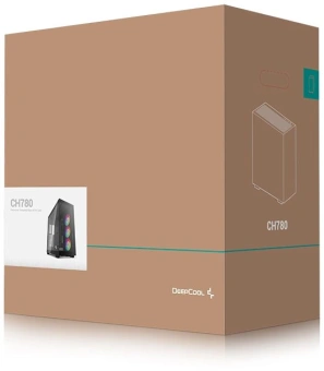 Корпус Deepcool CH780 черный без БП ATX 9x120mm 9x140mm 4x180mm 4x200mm 4xUSB3.0 audio bott PSU - купить недорого с доставкой в интернет-магазине