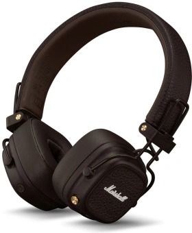 Гарнитура накладные Marshall Major V коричневый беспроводные bluetooth оголовье (MAJOR V BROWN) - купить недорого с доставкой в интернет-магазине