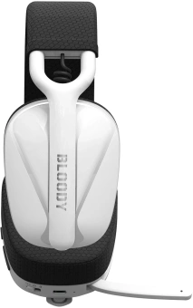 Наушники с микрофоном A4Tech Bloody GR285 белый 1.5м мониторные BT/Radio/3.5mm оголовье - купить недорого с доставкой в интернет-магазине