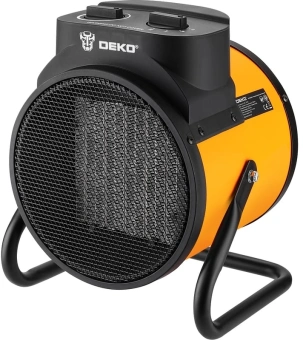 Тепловая пушка электрическая Deko DKIH3300W 3300Вт оранжевый/черный - купить недорого с доставкой в интернет-магазине