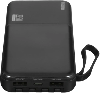 Мобильный аккумулятор Tecno OnGO L101Q 10000mAh QC3.0/PD3.0 22.5W 3A 2xUSB-A/USB-C черный - купить недорого с доставкой в интернет-магазине