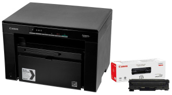 МФУ лазерный Canon i-Sensys MF3010 bundle (5252B004+3484B002) A4 черный - купить недорого с доставкой в интернет-магазине